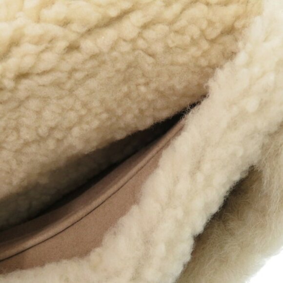❤️❤️ Christian Dior Bobby Shearling Suede Mouton Beige 0340, COA included - Picture 7 of 16